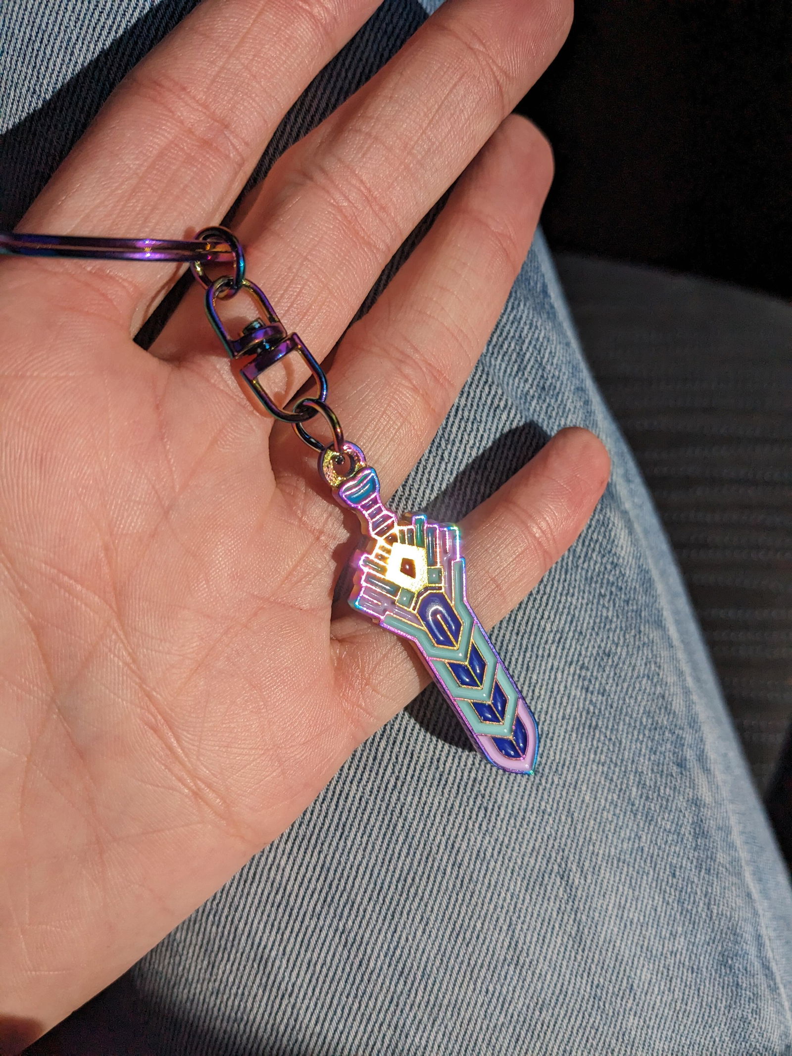 Terraria - Zenith Keychain - Eighty Sixed