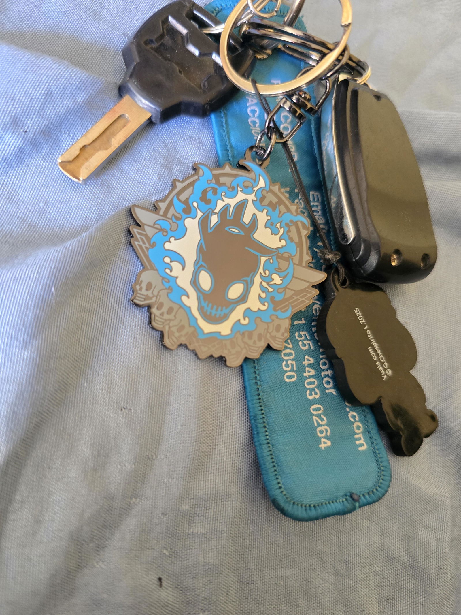 Skullgirls - Skull Heart Metal Keychain - Eighty Sixed