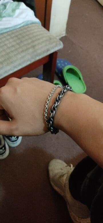 Pulsera "Lazo Lunar" Titanio