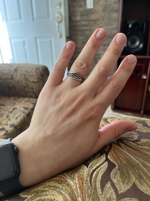 Anillo "Ala Del Destino" Ajustable