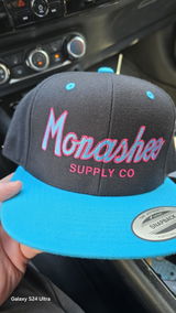 Monashee Supply Co Retro Script Snapback COLOUR MATCH