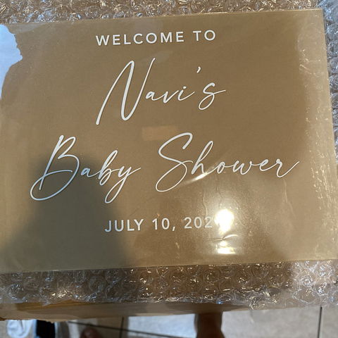 Custom Large Wedding Sign, Create your own Welcome Wedding Sign! Acrylic Wedding Sign