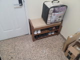 2 Tiers Bamboo Shoe Rack HW105