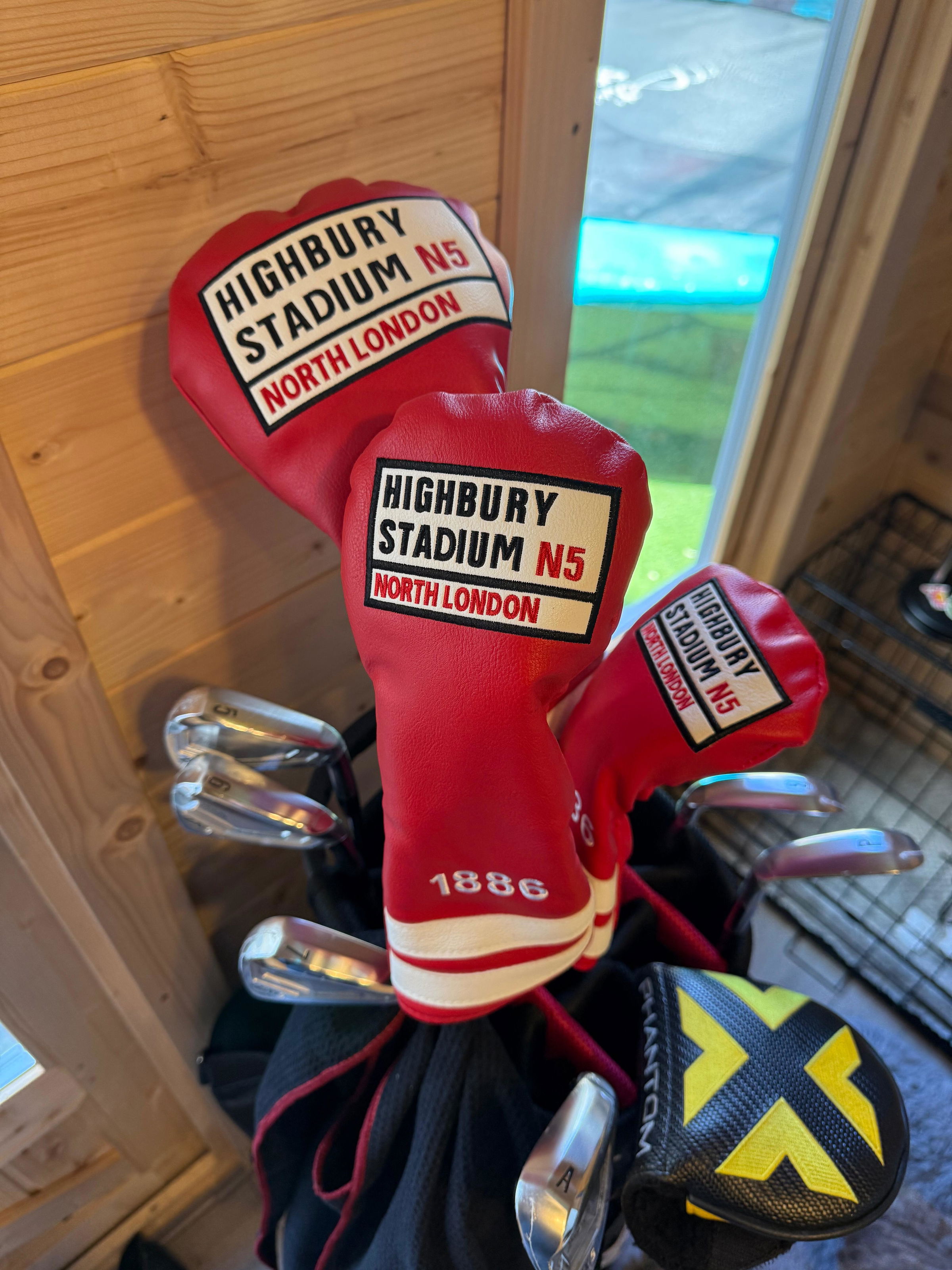 Arsenal Driver & Mallet Headcover Bundle – ELG Golf