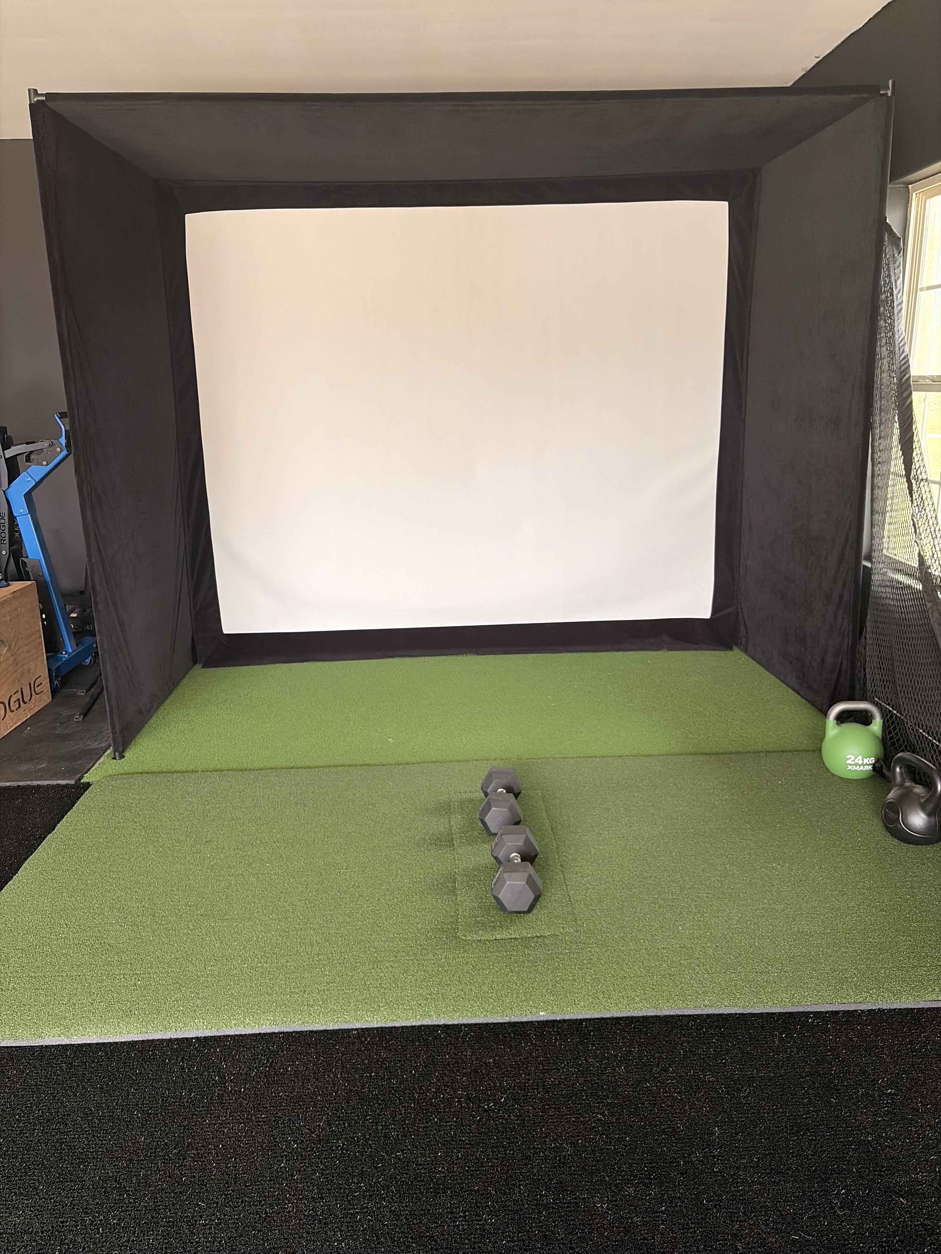 Birdie 10 Golf Simulator Enclosure - Premium Compact Design