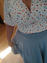 Rib Jersey Marienkäfer & Blümchen