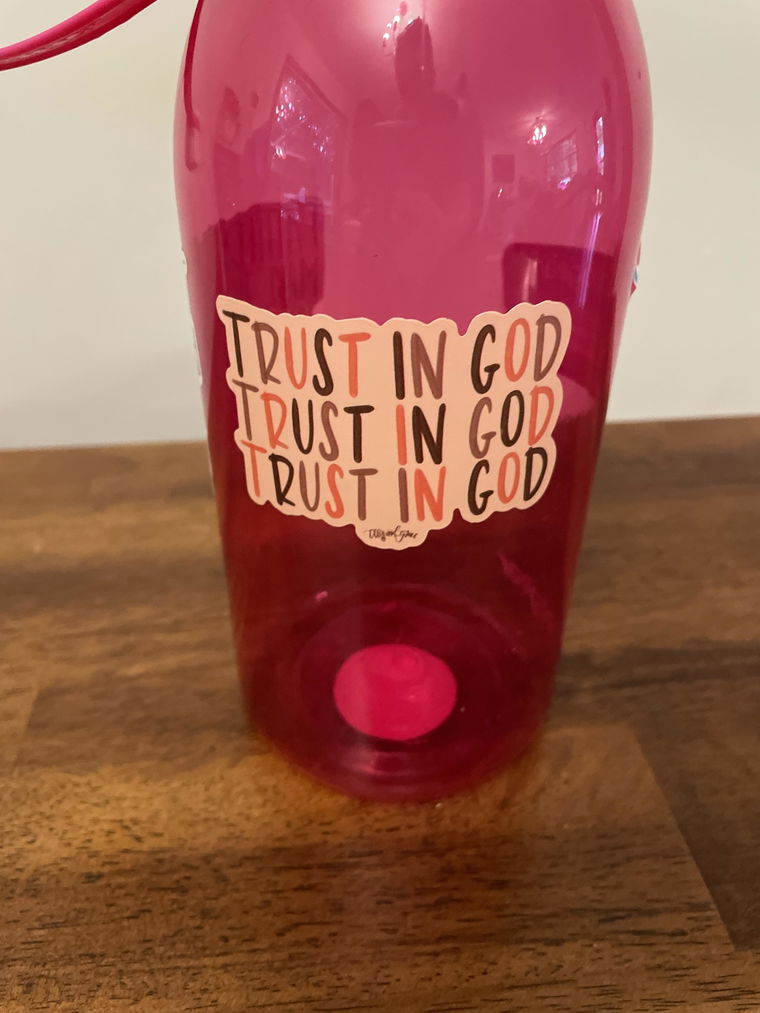 Customer photo of Free Mystery Christian Waterproof Sticker Pack