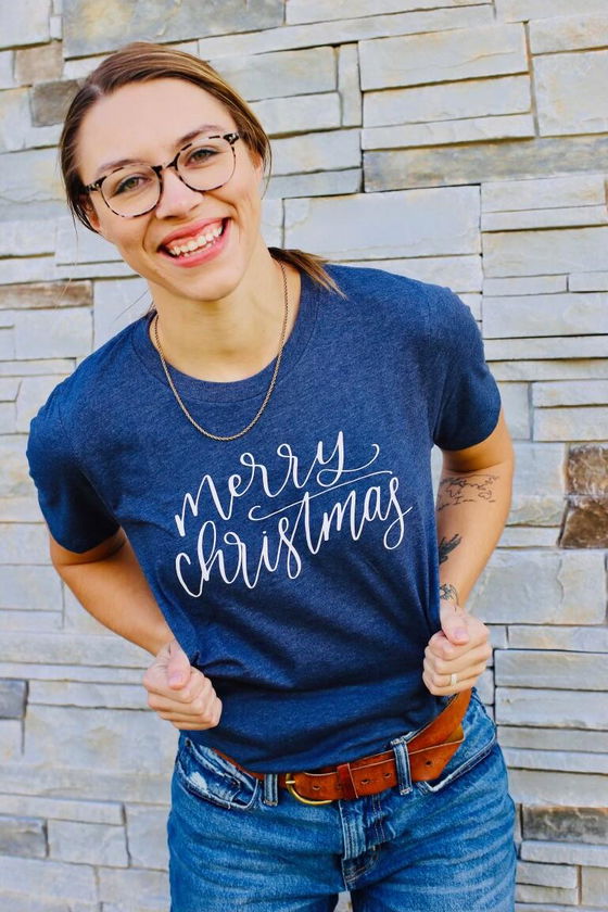 Customer photo of Merry Christmas Unisex Shirt from J.B.