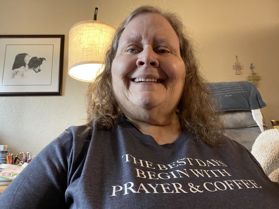 Customer photo of The Best Days Begin With Prayer And Coffee Unisex Shirt from JB