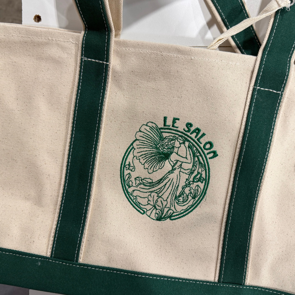 Custom Tote Bags with Logo - Embroidered Business Company Logo