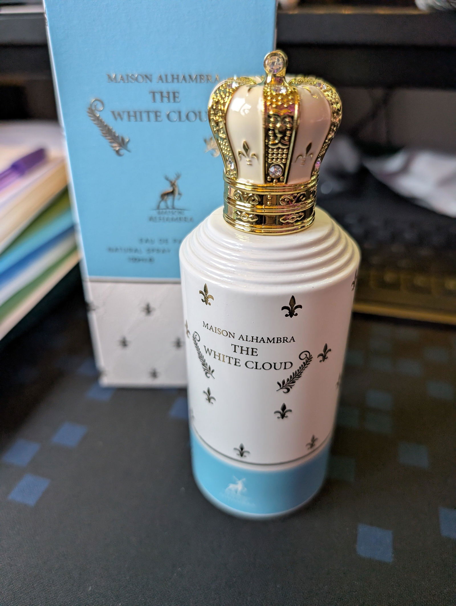 The White Cloud by Maison Alhambra 100ml: Vanilla & Musk