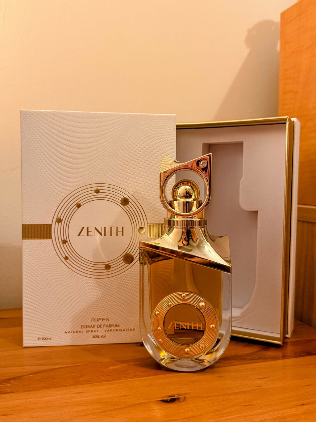 Zenith Riiffs 100ml: Unisex Coconut Vanilla Perfume