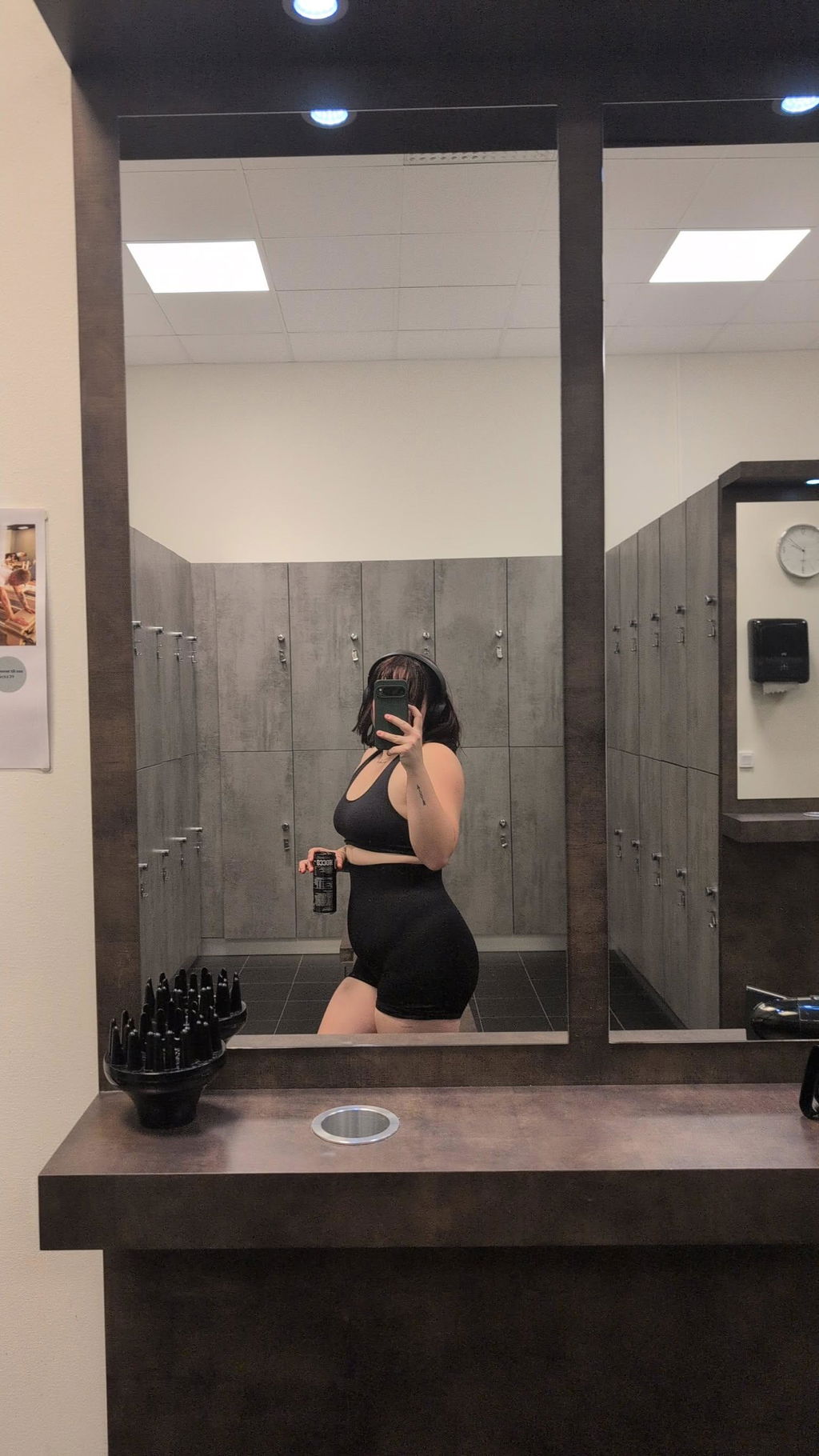 Empower Seamless Contouring Top - Black