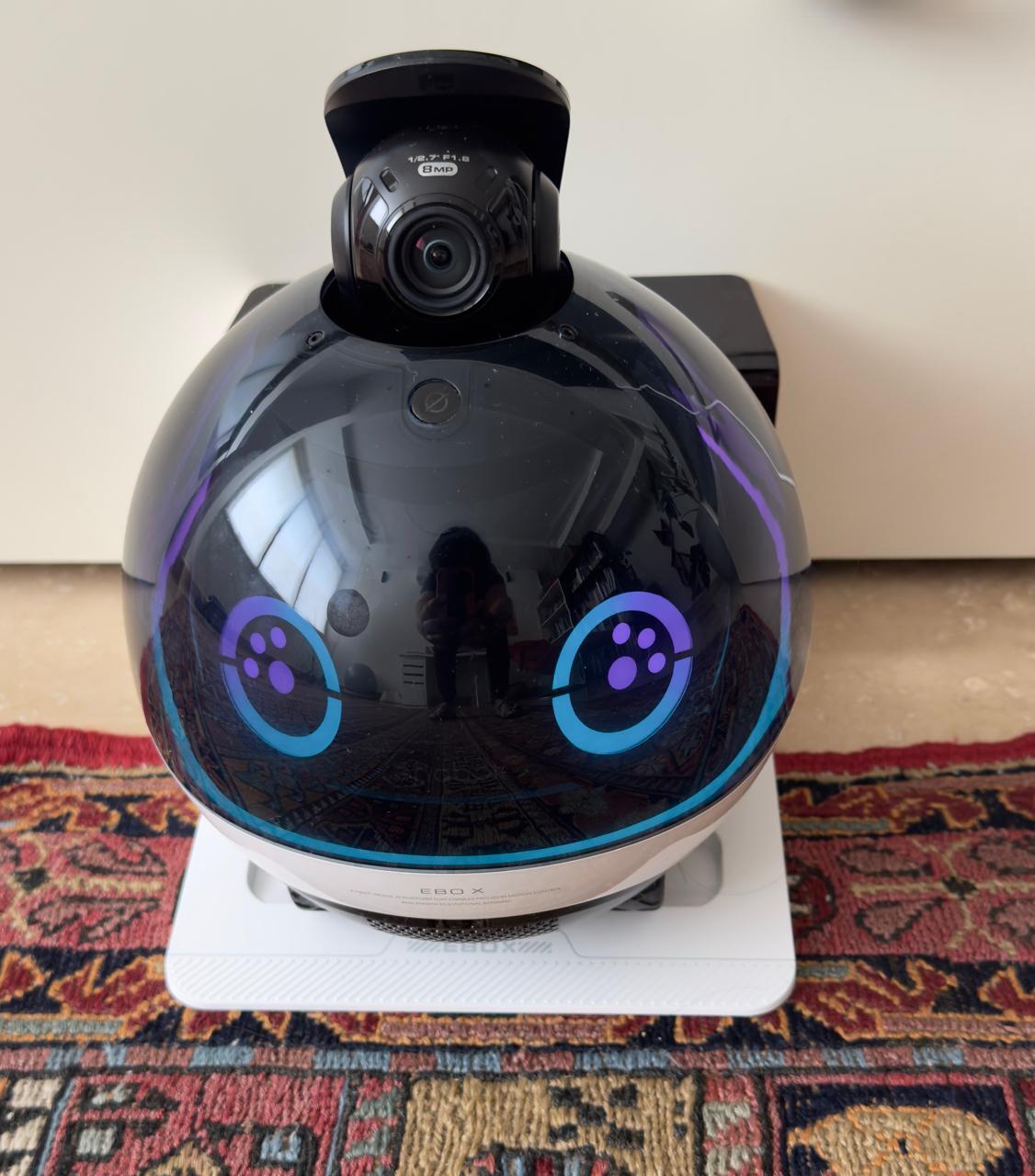 EBO X FamilyBot | AI Family & Pet Robot with 4K Camera – Enabot