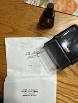 Etsy customer review photo