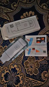 Emitting review photo