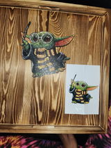 Wizard Baby Mando - Wooden Jigsaw Puzzle