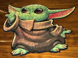 Mando Baby - Wooden Jigsaw Puzzle
