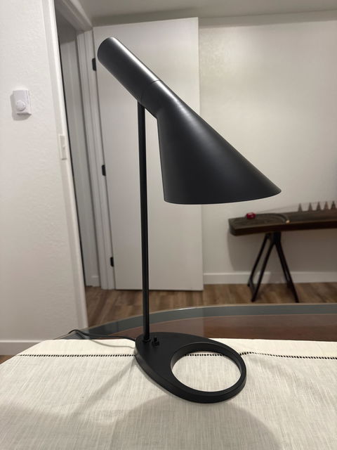 AJ Table Lamp - Midnight Black