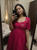 Kamal-kali anarkali kurta and pant set
