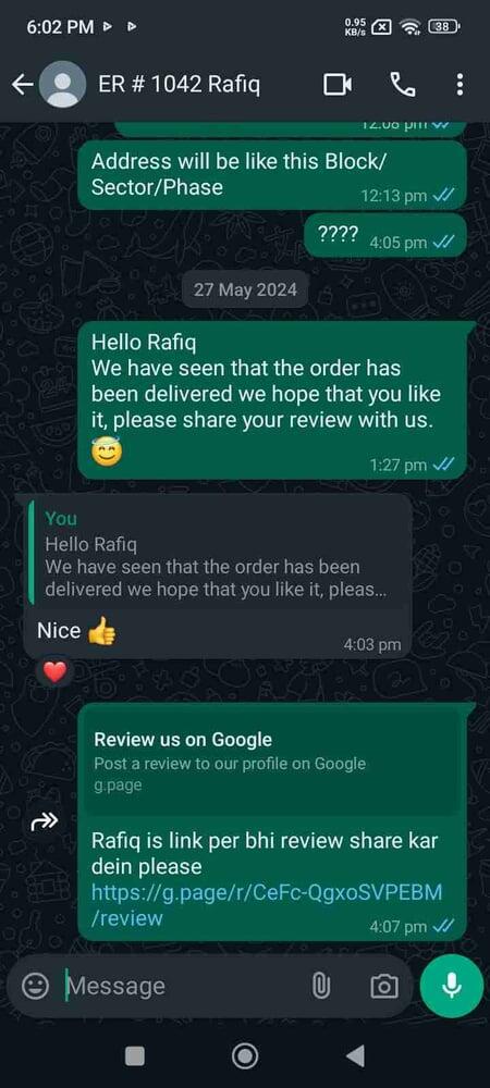 Rafiq review photo