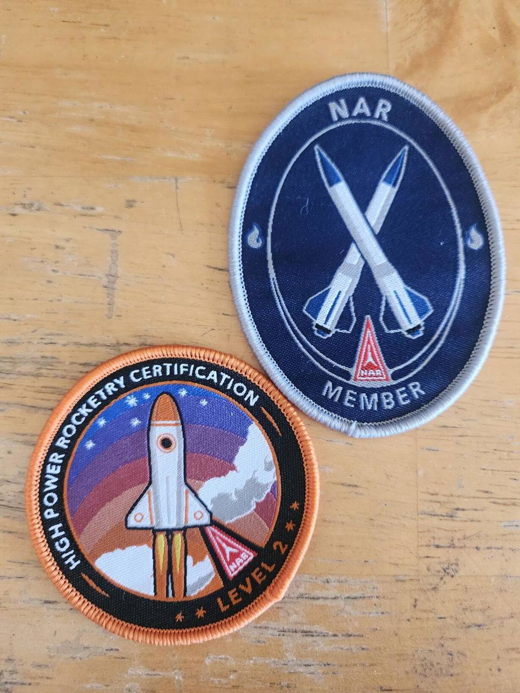 NAR Level 2 Certification Patch