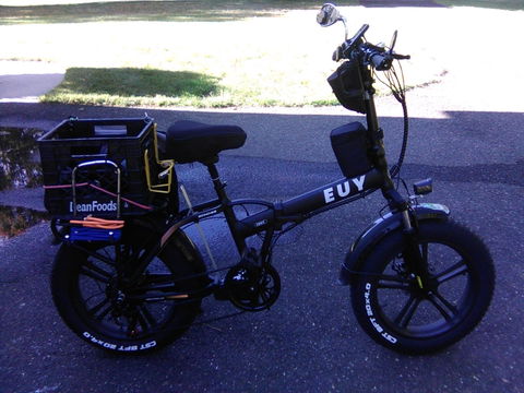 Euy F6 Long Range Fat Tire Electric Bike