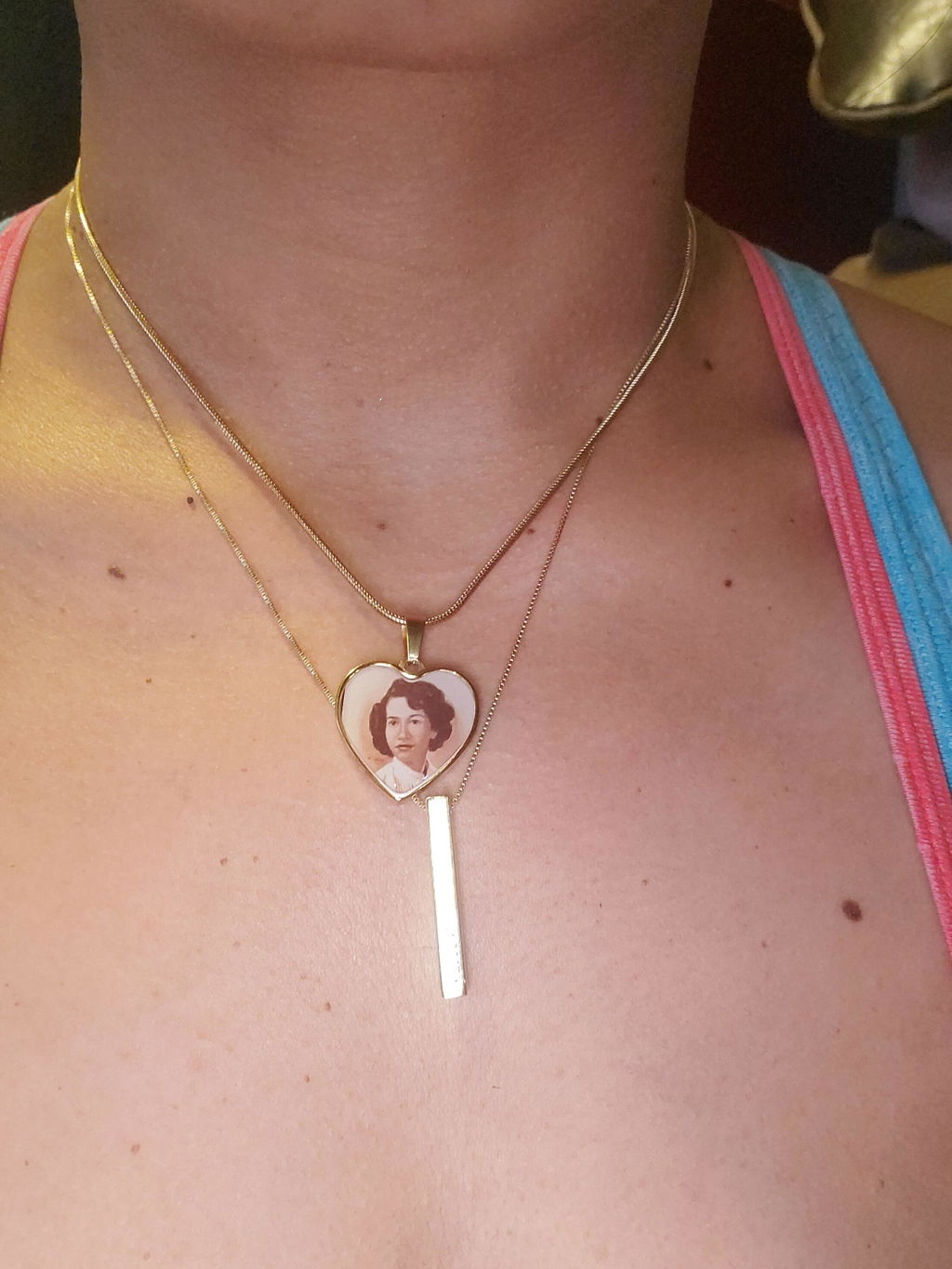 EVELYN HARPER™ MY ANGEL MEMORIAL HEART NECKLACE