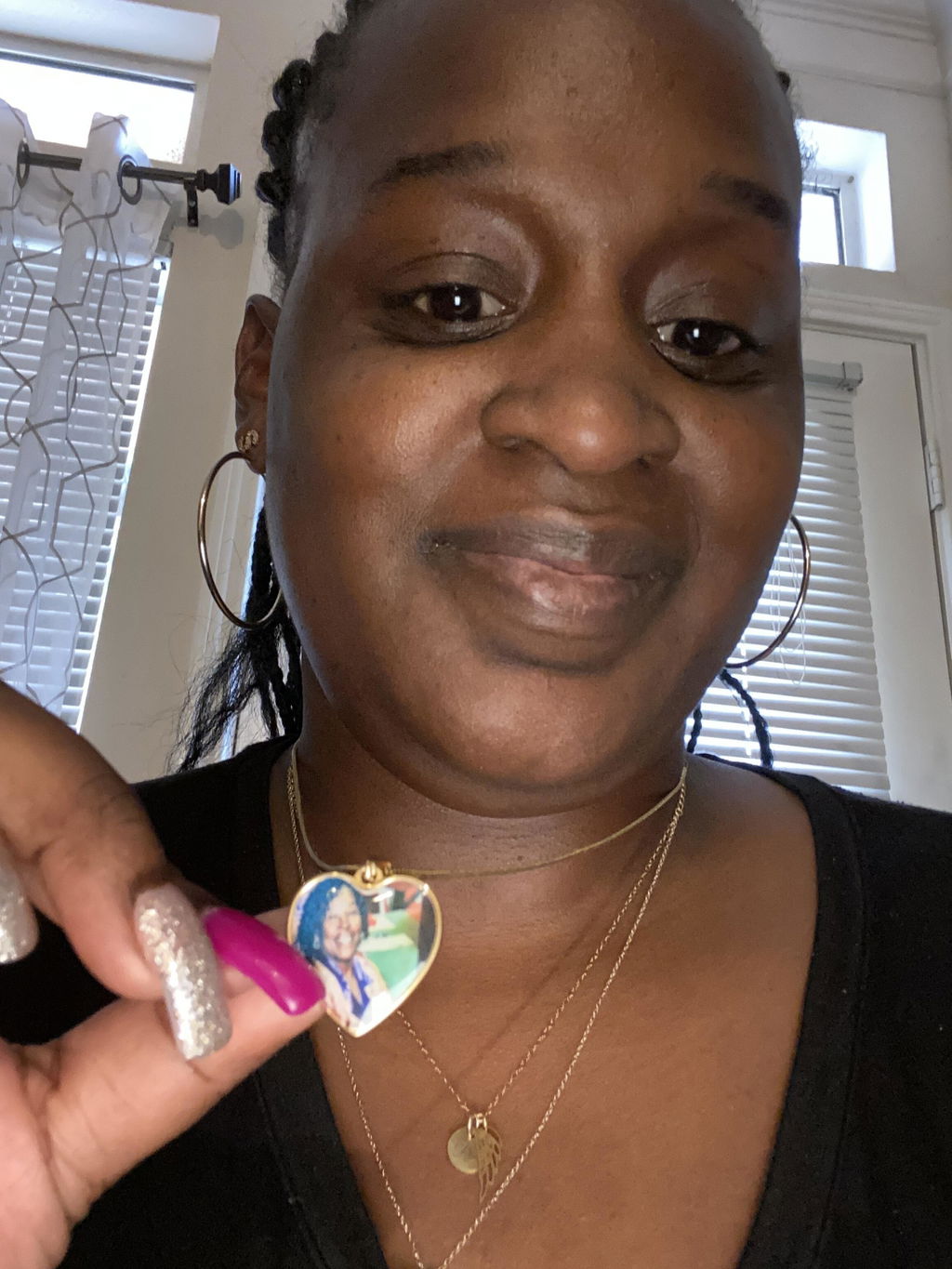 EVELYN HARPER™ MY ANGEL MEMORIAL HEART NECKLACE