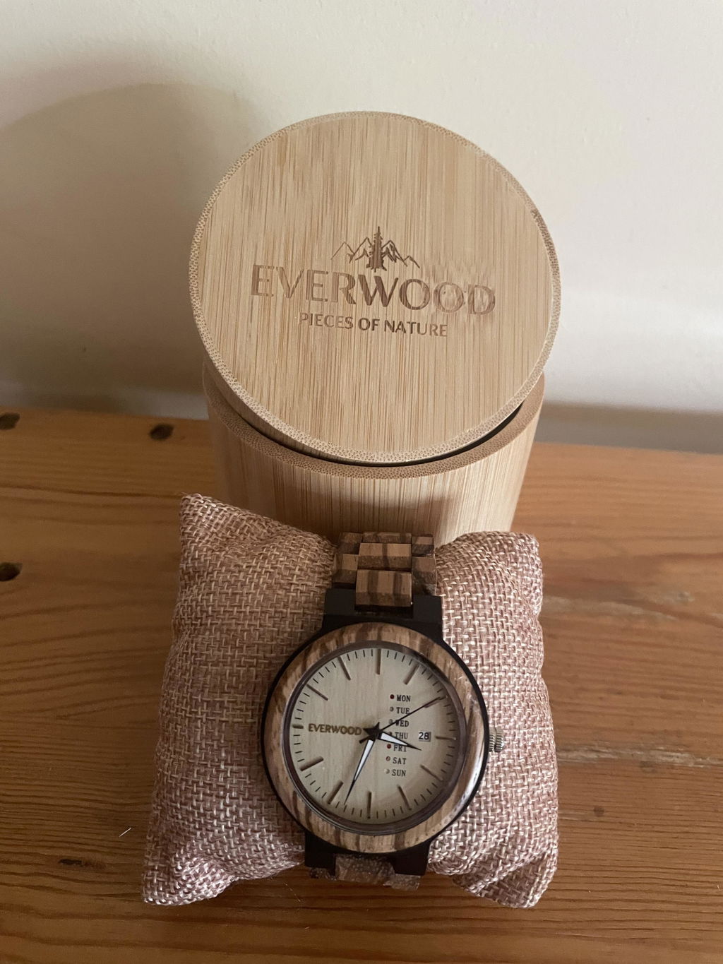 EverWood™  - Sand Quartz naptáros 45.5mm
