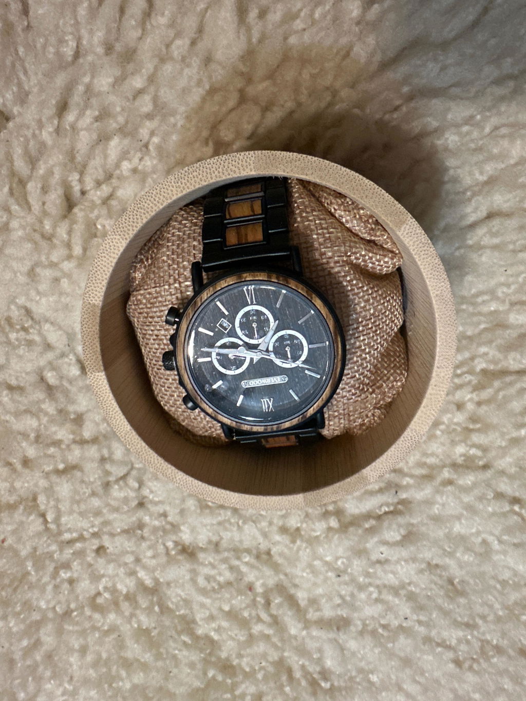 EverWood™  - Soil Zebra Kronográf 44mm