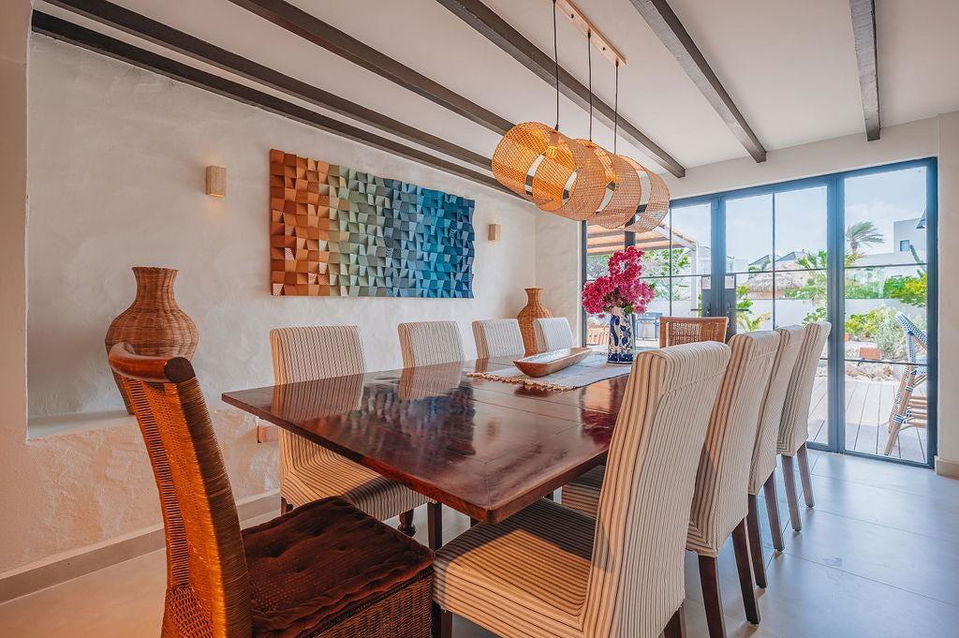 Coastal Dream in a customer's space, photographed by Kelli