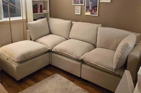 5 Piece L-Shape + Ottoman | Everyone Dream Sofa
