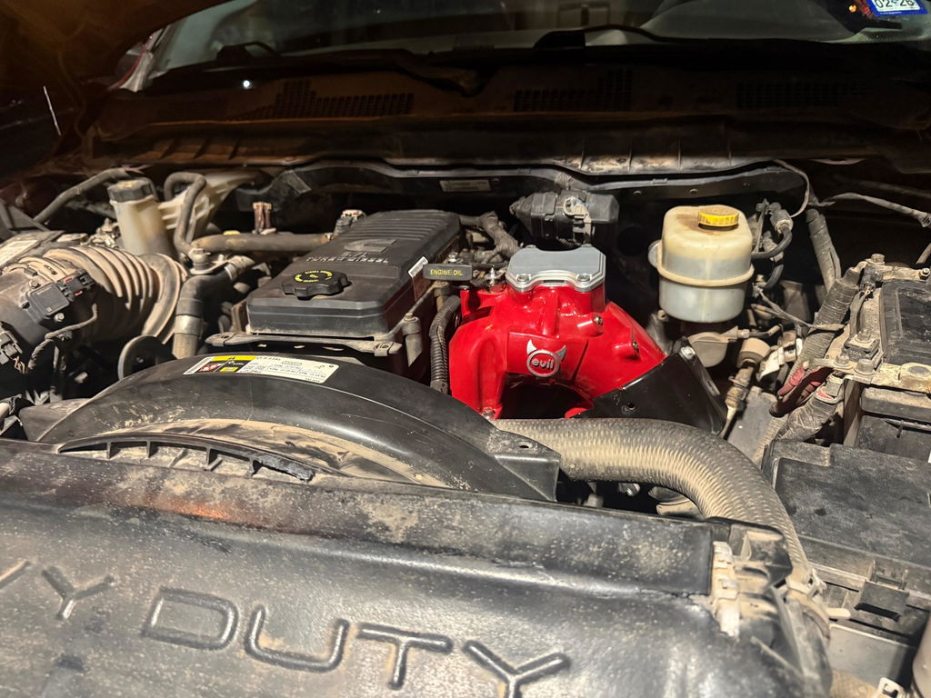 EvilEnergy Intake Manifold & Grid Heater Delete Plate for 2007–2024 Dodge Ram 2500/3500 6.7L Cummins