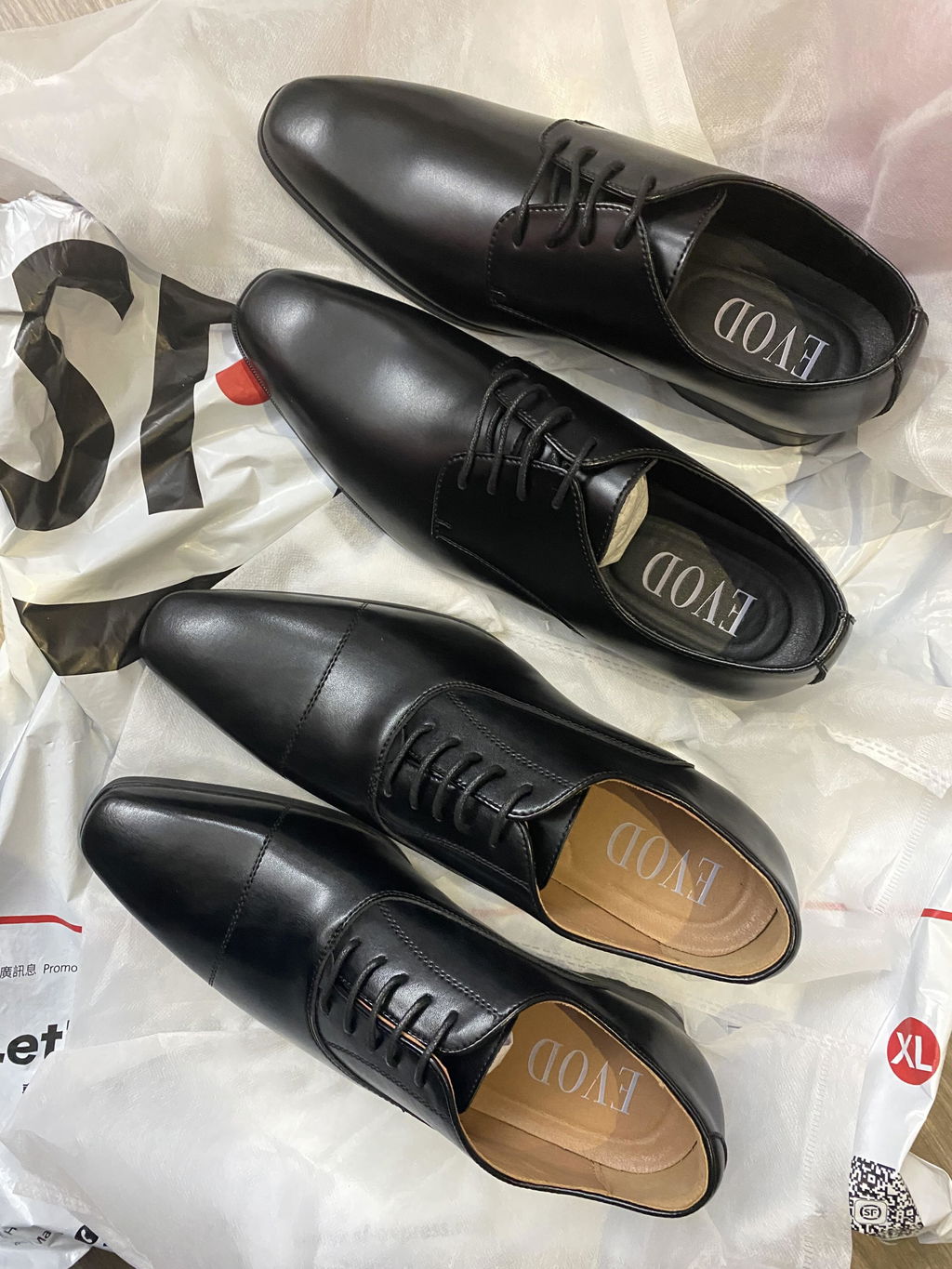 Classic Derby Shoes (Black)