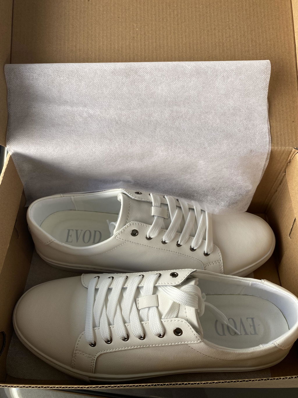 EVOD's Just White Sneakers