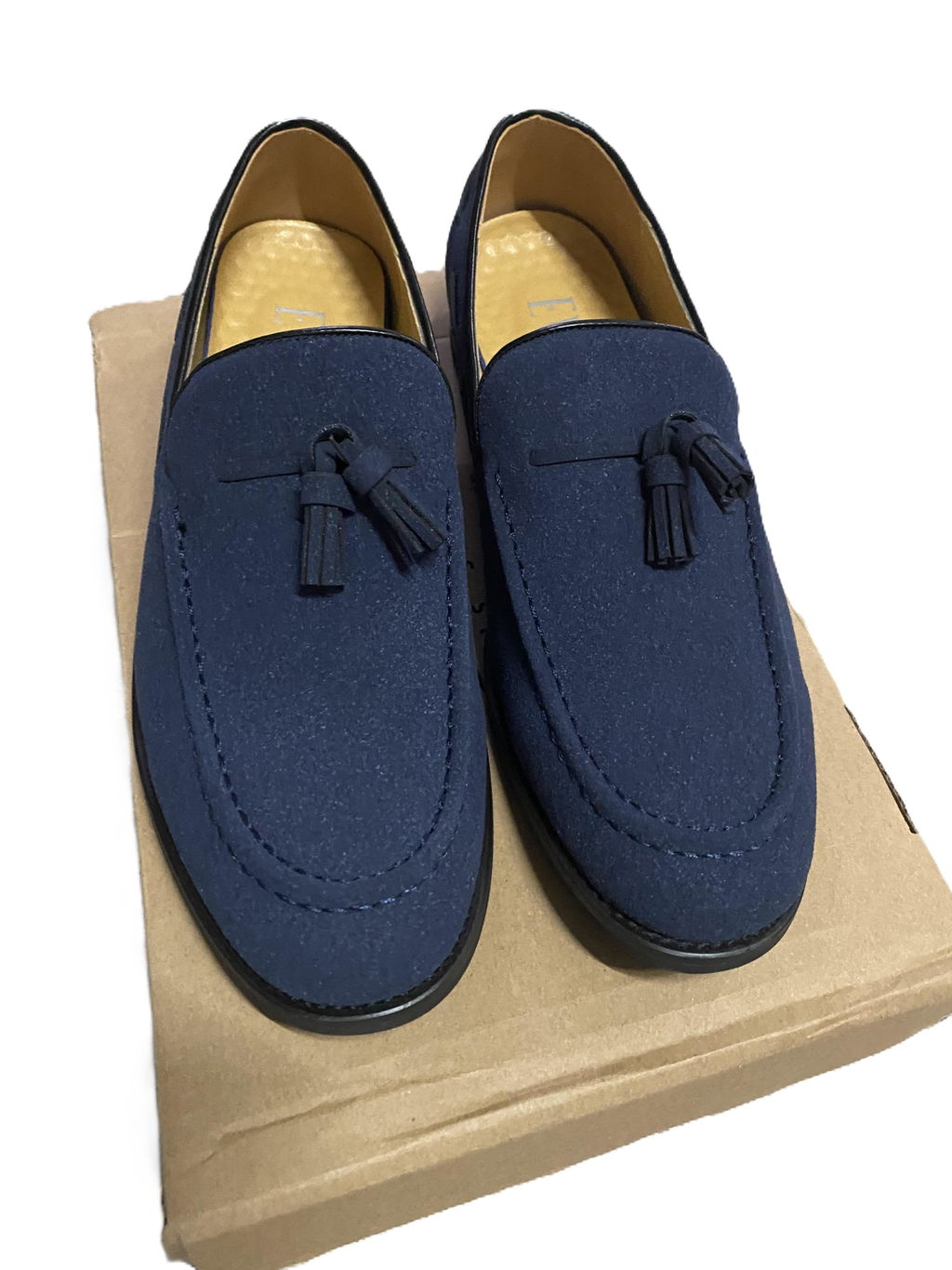 Suede Tassel Slip-On Casual Loafers