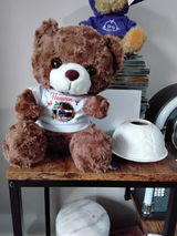 A Cuddle From Heaven - Teddy Bear With Personalized Photo Shirt