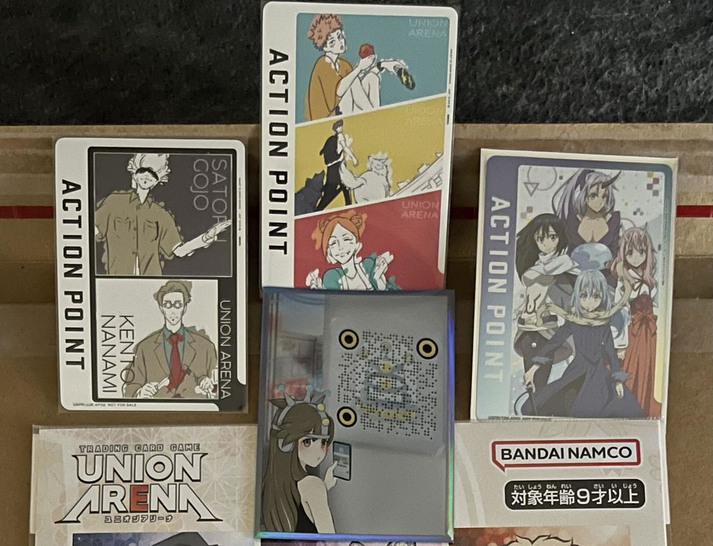 Union Arena Action Point Japanese Card Authentic Collectible – Exp