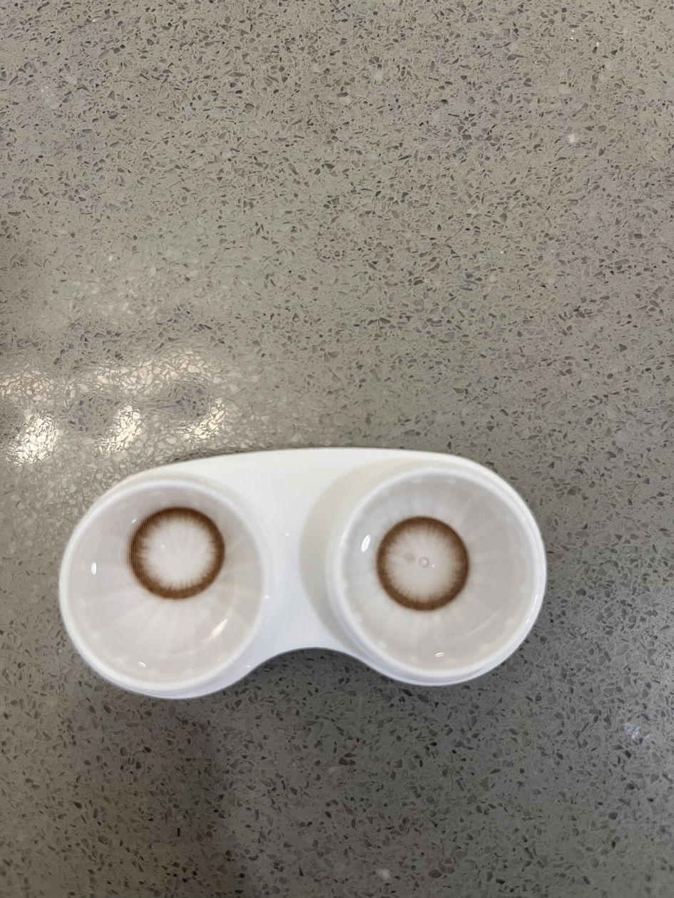 Ann365 JUST MAX Choco Natural Looking Colour Contact Lenses