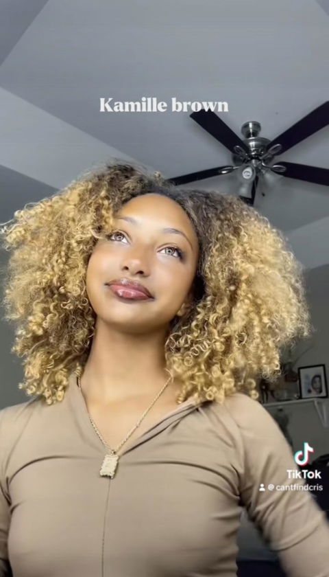 Stunna Girl Kamille Brown Colored Contacts