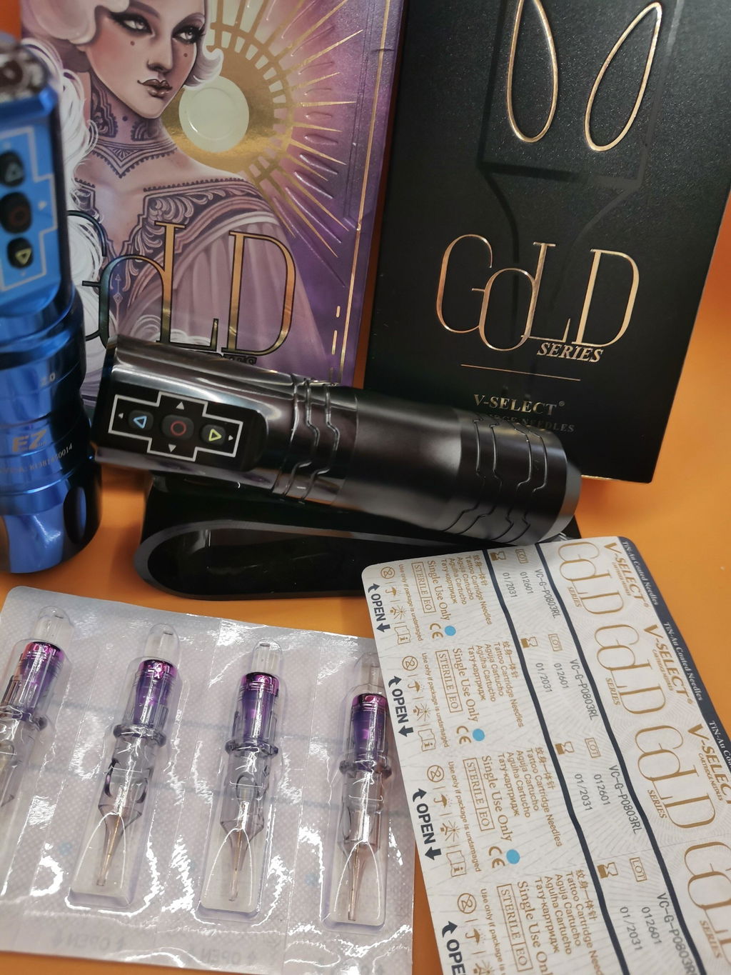 EZ TATTOO V-Select Gold Series Cartridge Needles