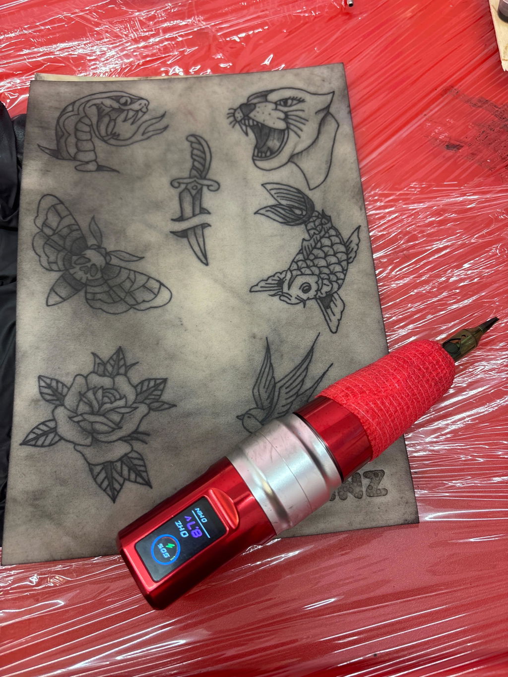 EZ P3 Pro Lumina Wireless Battery Adjustable Stroke Tattoo Machine