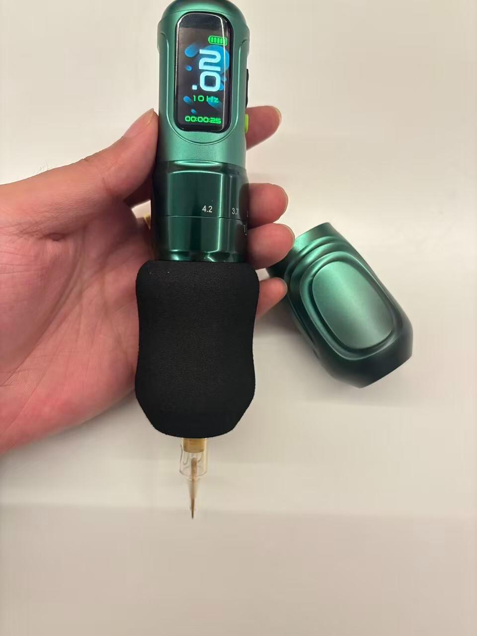EZ P6 Adjustable Stroke Wireless Tattoo Machine-High Torque Motor
