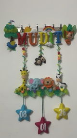 Animal Kingdom | Personalised Felt Kids Hanging