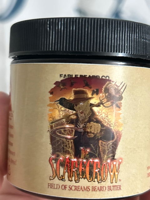 The Scarecrow - Beard Butter - Warm Pumpkin Spice, Withered Hay Fields, Fall Leaves