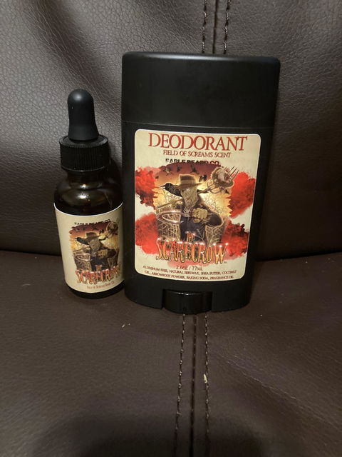 The Scarecrow - Deodorant - Warm Pumpkin Spice, Withered Hay Fields, and Fall Leaves