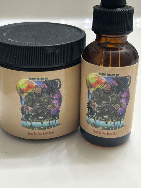 The General - Beard Oil & Butter Kit - Sweetened Tobacco, Sandalwood Aftershave, Cosmic Bergamot