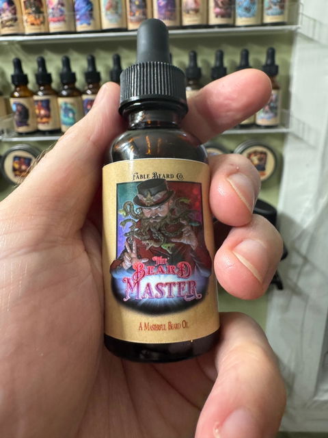 Beard Master - Beard Oil - Aged Leather, Killer Bee Honey, Cursed Apple Trees