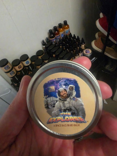 The Explorer - Beard Balm - Silver Birch, Cosmic Air Accord, Dark Mineral Musk